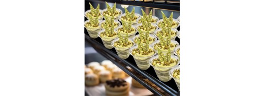 Pastille decors chocolat serigraphie 1er Mai