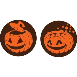 plaquette décors halloween