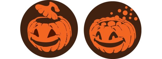 plaquette décors halloween
