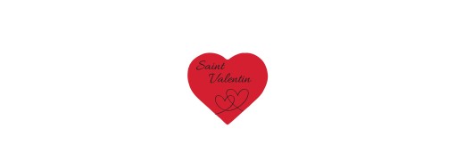 Décors de patisserie en chocolat, coeur teinté rouge /Manudecors