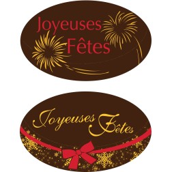 Plaquette chocolat décors pour les fêtes de noël, décoration pour bûches