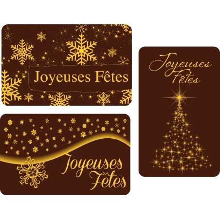 Plaquette chocolat décors pour les fêtes de noël, décoration pour bûches