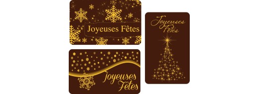 Plaquette chocolat décors pour les fêtes de noël, décoration pour bûches