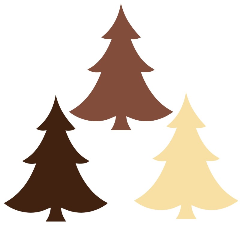 Plaquette chocolat décors pour les fêtes de noël, décoration pour bûches