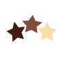Etoiles 3 chocolat petit modèle Etoiles 3 chocolat petit modèle