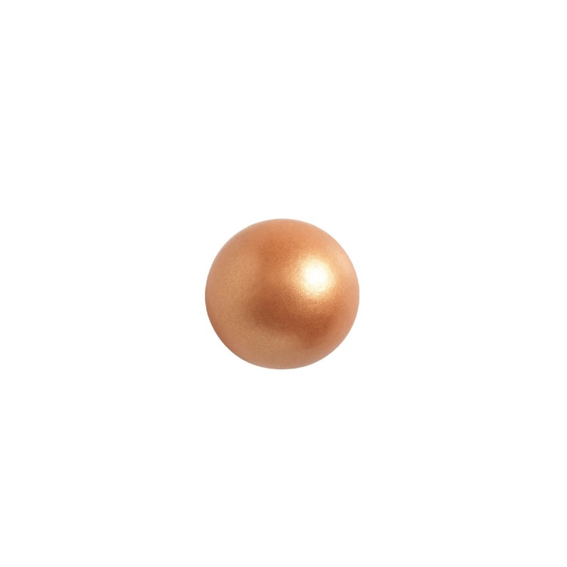 Boule satinée cuivrée