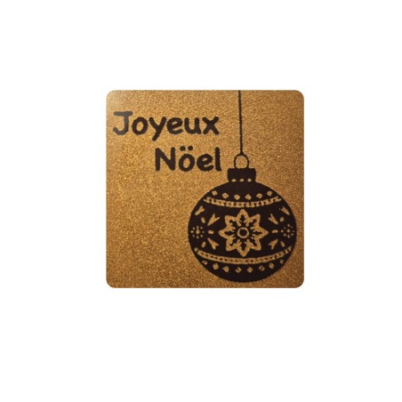 pastille décors chocolat noel