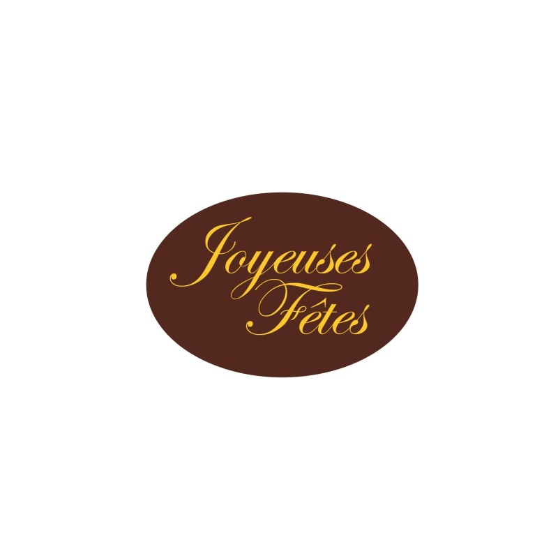 Décors en  chocolat pour les fêtes de Noël Manudecors