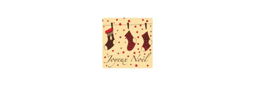 pastille décors chocolat noel