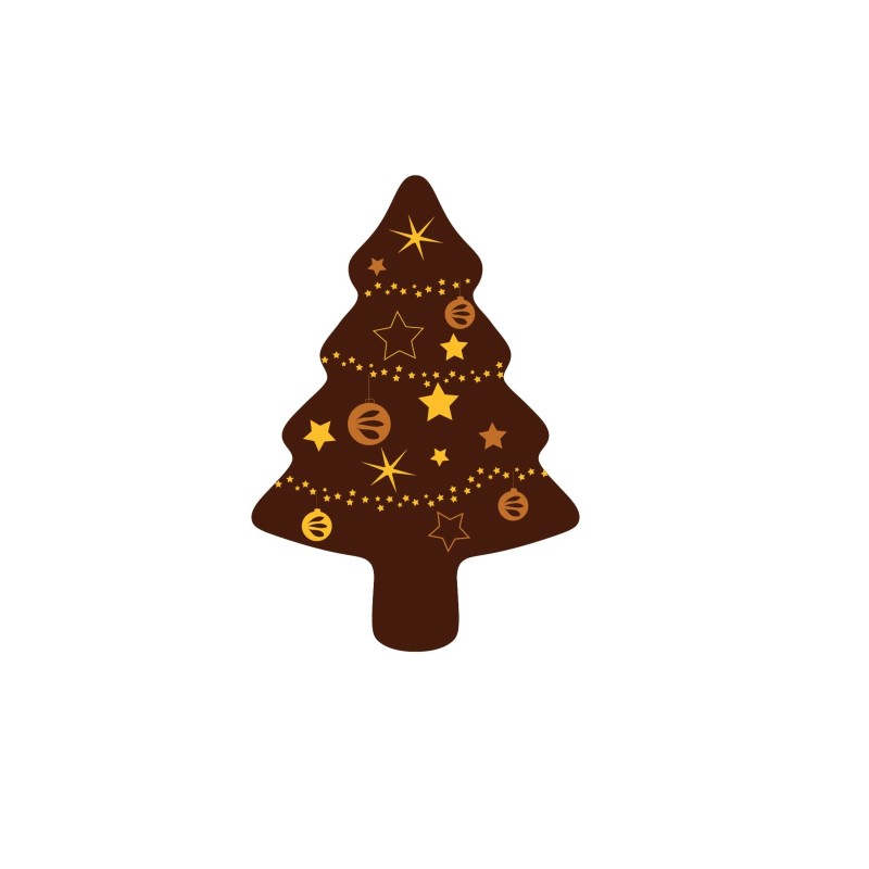 Sapin décoré