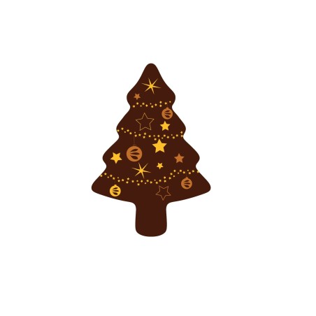 Sapin décoré