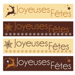 Décors en  chocolat pour les fêtes de Noël Manudecors