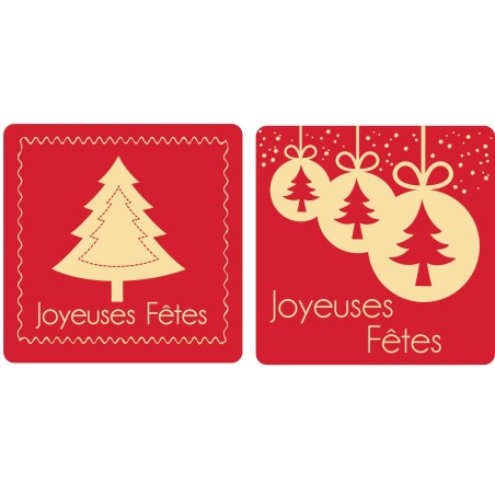 pastille décors chocolat noel