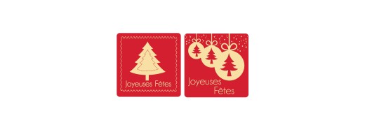 pastille décors chocolat noel