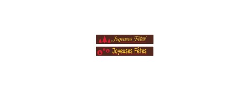 Plaquettes décors chocolat pour bûches, entremets et desserts de noël manudecor