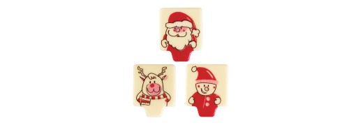Décoration alimentaire pour bûches de noël