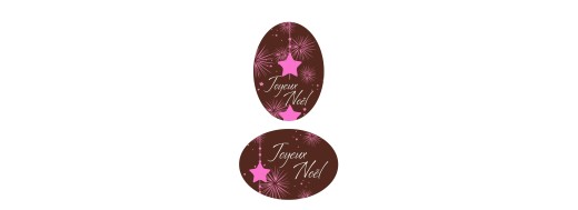 pastille décors chocolat noel -Décoration de pâtisserie en chocolat pour les professionnels des métiers de bouche. Manudecors