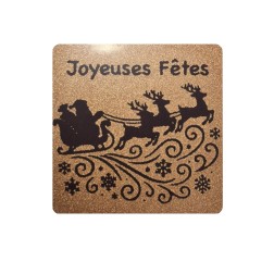 plaquette décors chocolat noel - Décoration de pâtisserie en chocolat pour les professionnels des métiers de bouche. Manudecors