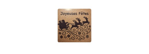 plaquette décors chocolat noel - Décoration de pâtisserie en chocolat pour les professionnels des métiers de bouche. Manudecors