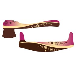 outils en chocolat -Décors en chocolat pour les fêtes de Noël Manudecors