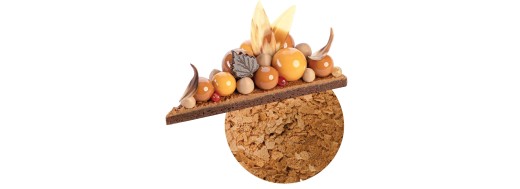 Crispy Flakes - Décorations alimentaires entremets. Manudecors