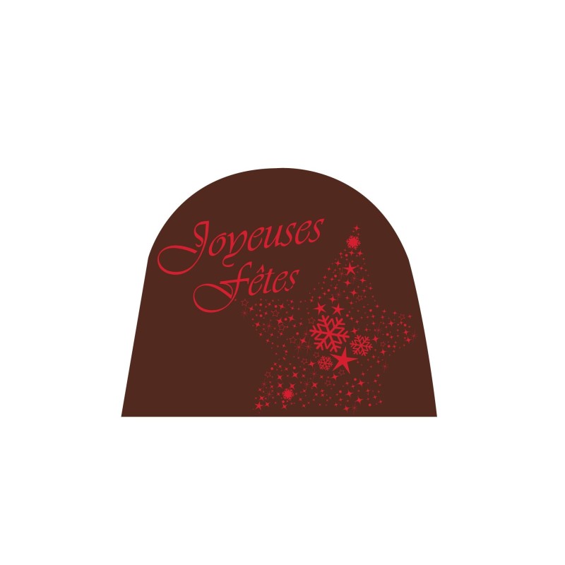 Décorations alimentaires pour bûches de noël et entremets. Manudecors