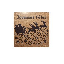 Décorations alimentaires pour bûches de noël et entremets. Manudecors