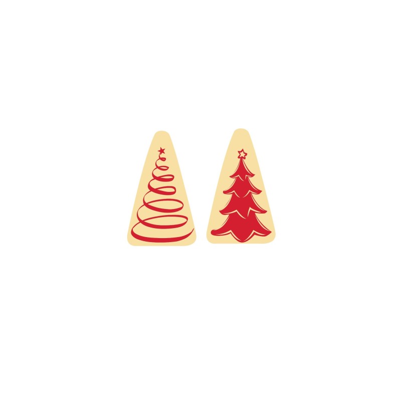 Triangle chocolat  sapin