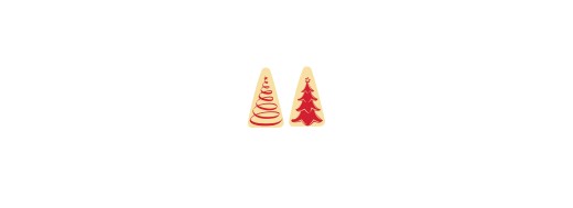 Pastille décoration en chocolat sérigraphié pour mini bûchettes