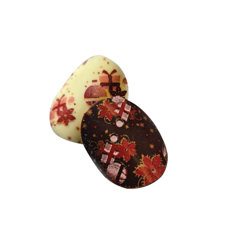 chips en chocolat, Décorations alimentaires pour bûches de noël et entremets. Manudecors