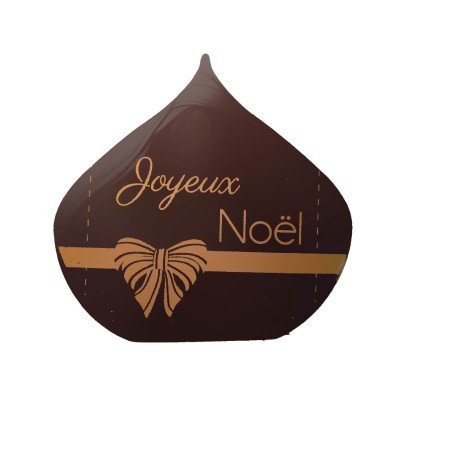 Pastilles chocolat décor Embout de buche