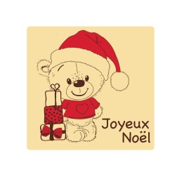 Plaquette Embout de bûche,  chocolat décors pour les fêtes de noël, décoration pour bûches