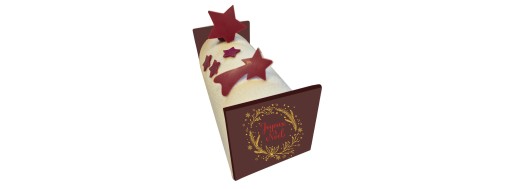 Décors chocolat, Plaquettes décors chocolat pour bûches, entremets et desserts de noël - Manudecors