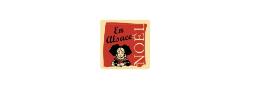 Plaquette chocolat décors Noël spécialité des régions, Noël en Alsace