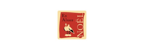 Plaquette chocolat décors Noël spécialité des régions, Noël en Alsace