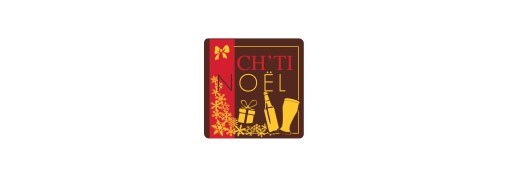 Plaquette chocolat décors Noël spécialité des régions, Noël Ch'ti,