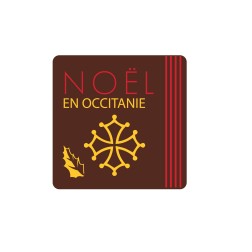 Plaquette chocolat décors Noël spécialité des régions, Noël en Occitanie