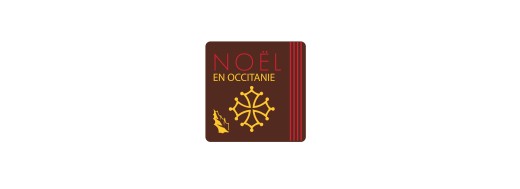 Plaquette chocolat décors Noël spécialité des régions, Noël en Occitanie