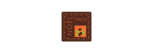 Plaquette chocolat décors Noël spécialité des régions, Noël en PACA