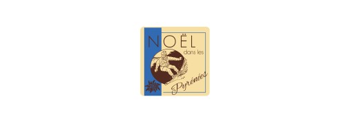 Plaquette chocolat décors Noël spécialité des régions, Noël en Pyrénées