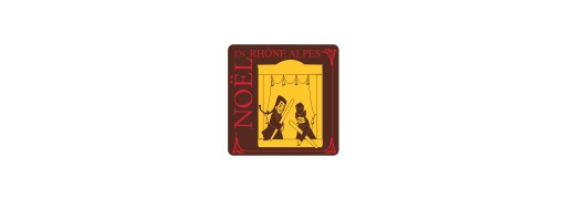 Plaquette chocolat décors Noël spécialité des régions, Noël en Rhône Alpes