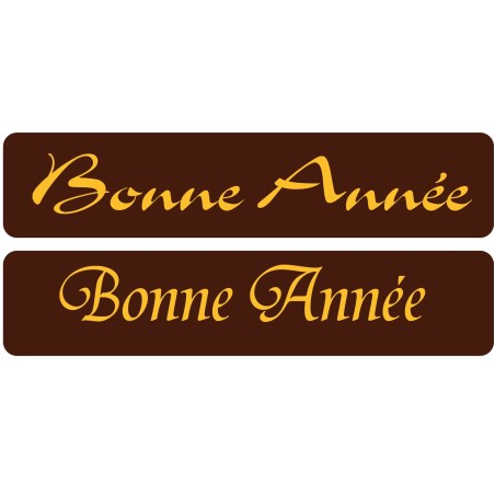 Bonne Année texte