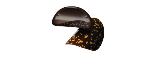 Chips en chocolat, décor volume/ Manudecors