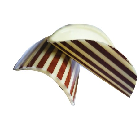 Chips en chocolat, décor volume/ Manudecors