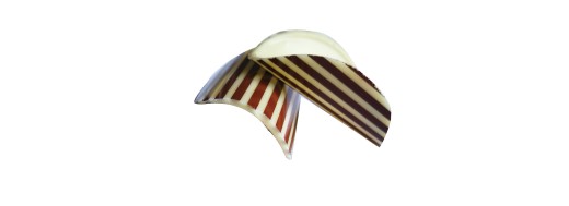Chips en chocolat, décor volume/ Manudecors