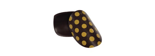 Chips en chocolat, décor volume/ Manudecors