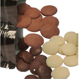 Couverture de chocolat Noire