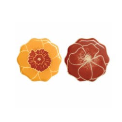 Fleurs en chocolat, décoration pâtisserie/ Manudecors