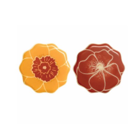 Fleurs en chocolat, décoration pâtisserie/ Manudecors