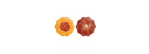 Fleurs en chocolat, décoration pâtisserie/ Manudecors